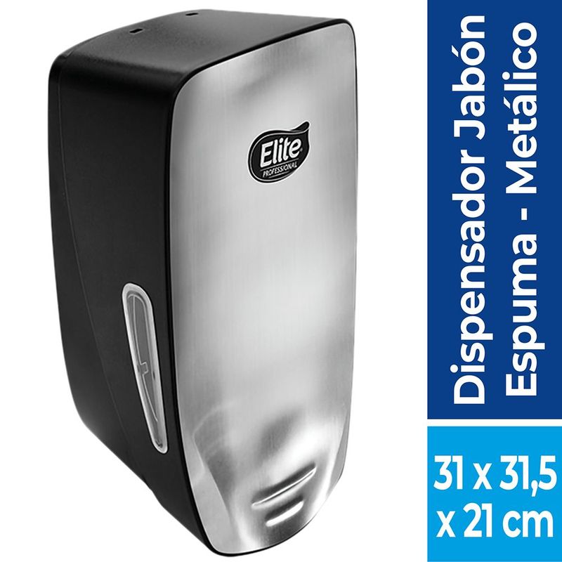 Dispensador De Jabón Espuma Inox 1 Un Elite Professional 7759185003797