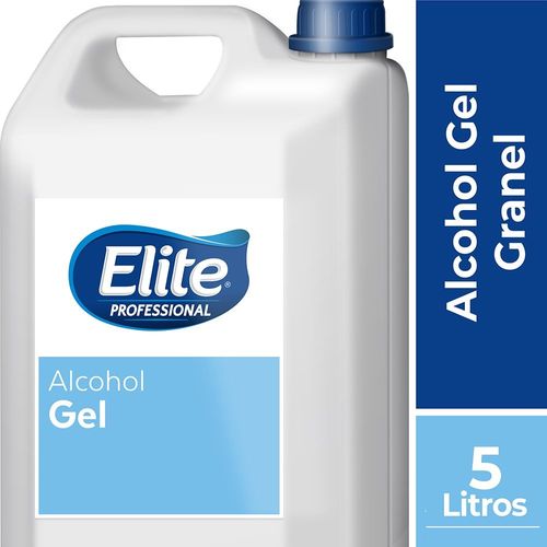 Alcohol Granel Gel 1 galonera 5 litros Elite Professional