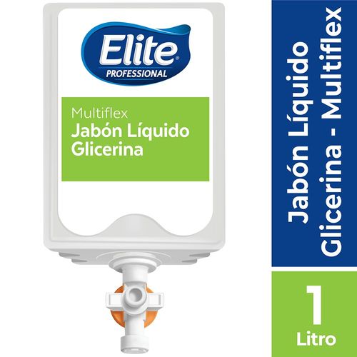Jabón Multiflex Glicerina 1 Un 1 litro Elite Professional