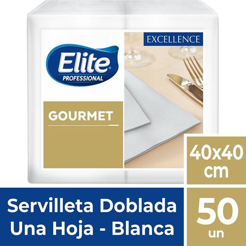 Servilleta Gourmet Excellence Una Hoja 50 Un Elite Professional