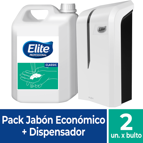 Pack Jabon Granel 5lt + Dispensador de Jabón y Alcohol rellenable