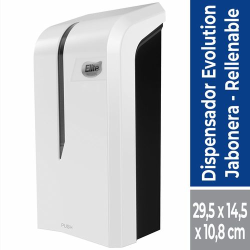 Dispensador De Jabones Y Alcoholes Rellenable 1 Un Elite Professional