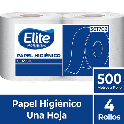 Papel Higiénico Rollo Una Hoja 4 Un 500 M