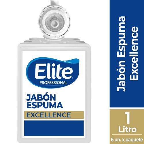 Jabón Espuma Excellence 6 X 1L Elite Professional